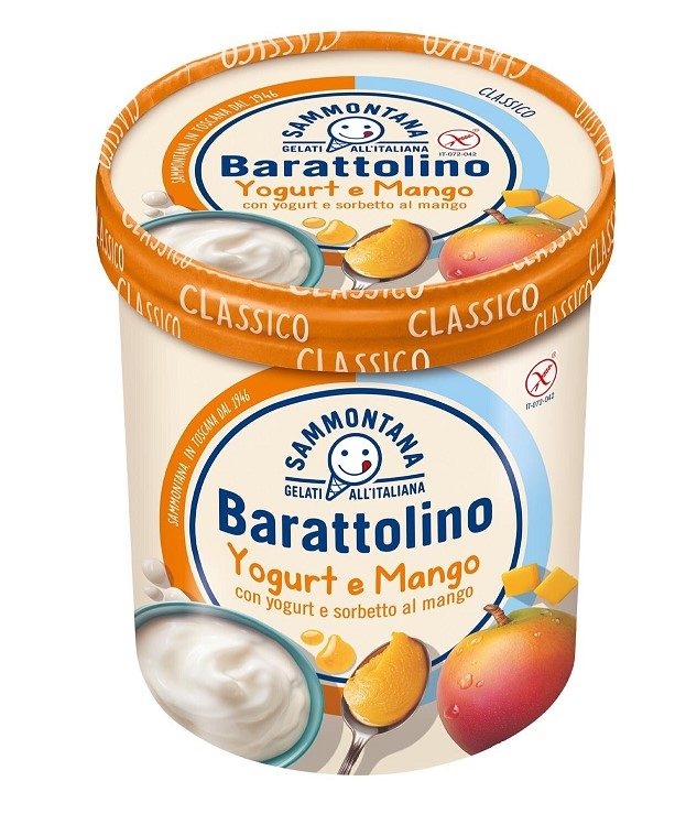 ИТ Пинта Barattolino Йогурт Манго 500гр*6 (1)