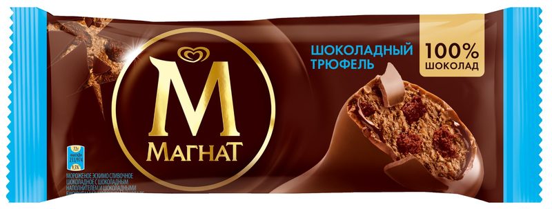 ИМ Эскимо МАГНАТ Трюфель Шоколадный 67гр*24