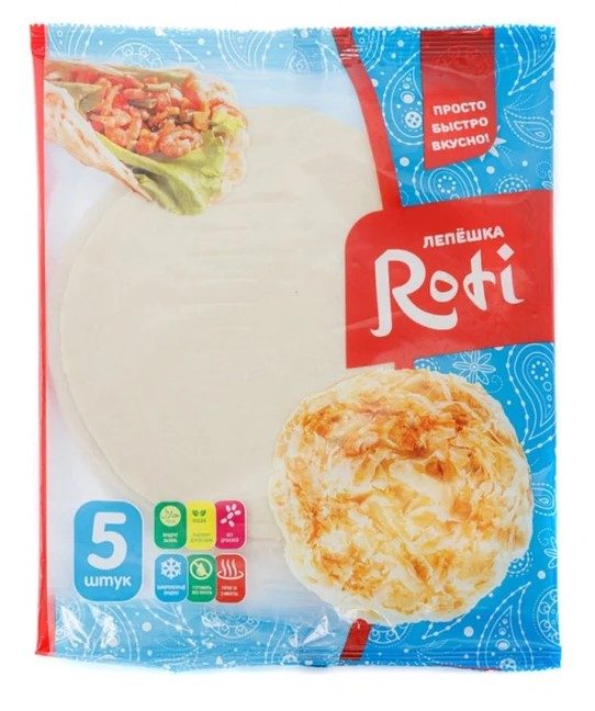 РТ Лепёшка ROTI 450гр*10 (10)