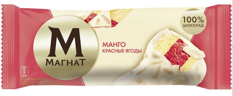 ИМ Эскимо МАГНАТ Манго-Красные ягоды 67гр*24
